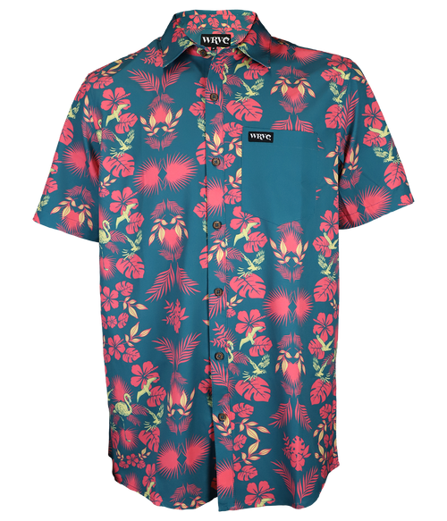 Wild Floral S/S Woven - Wave Riding Vehicles