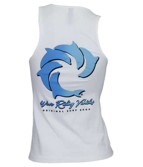 WRV Smear Ladies Tank Top - Wave Riding Vehicles