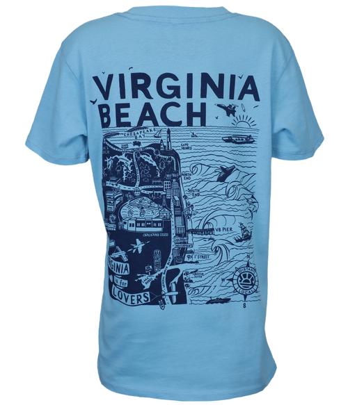 WRV x Distant Local VB Youth S/S T-Shirt