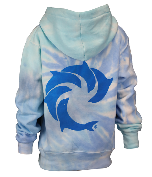 Solid Tie Dye Youth P/O Hooded Sweatshirt - Wave Riding Vehicles