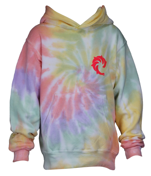 Solid Tie Dye Youth P/O Hooded Sweatshirt - Wave Riding Vehicles