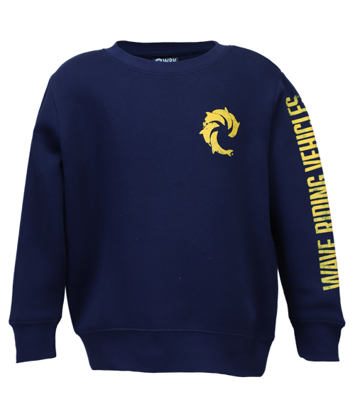 Team Solid Youth Crew Sweatshirt - Wave Riding Vehicles
