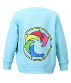 OG Rainbow Youth Crew Sweatshirt - Wave Riding Vehicles
