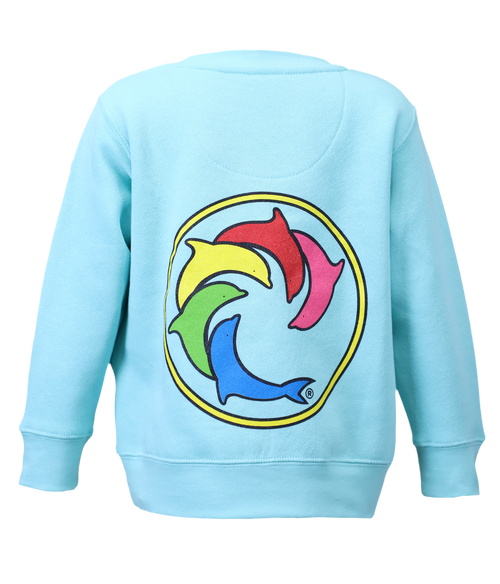 OG Rainbow Youth Crew Sweatshirt - Wave Riding Vehicles