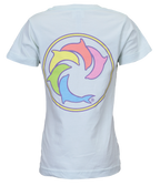 Pastel Rainbow Youth S/S T-Shirt - Wave Riding Vehicles
