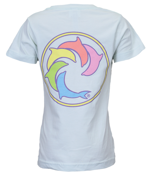 Pastel Rainbow Youth S/S T-Shirt - Wave Riding Vehicles