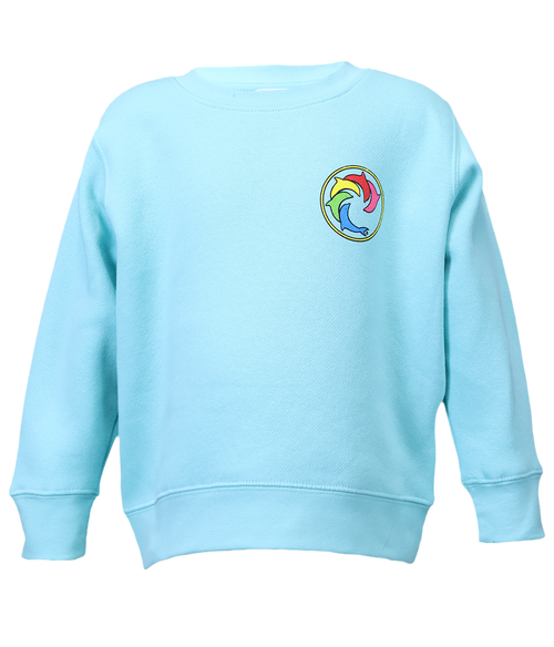 OG Rainbow Youth Crew Sweatshirt - Wave Riding Vehicles