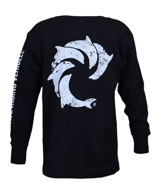 Team Solid Youth L/S T-Shirt - Wave Riding Vehicles