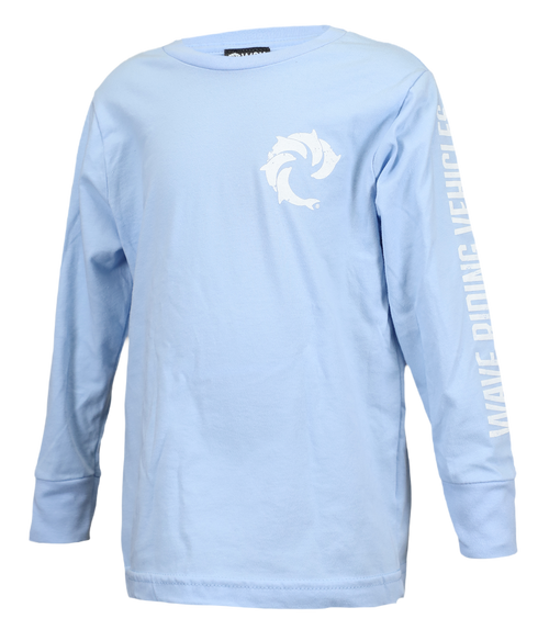 Team Solid Youth L/S T-Shirt - Wave Riding Vehicles