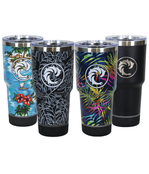 24 oz Audio Tumbler - Wave Riding Vehicles