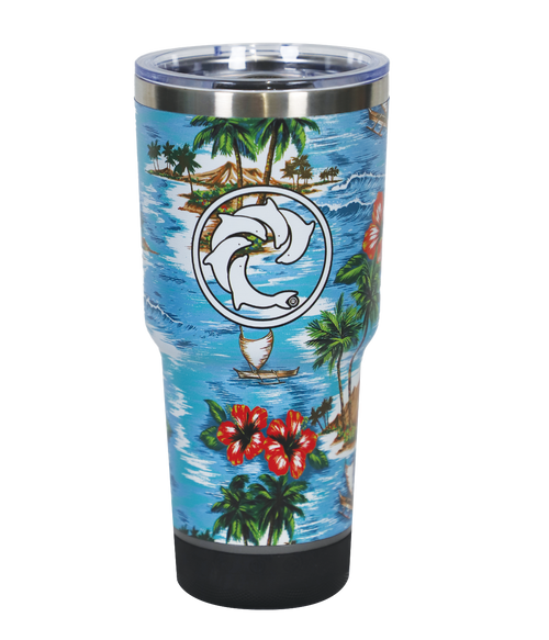 24 oz Audio Tumbler - Wave Riding Vehicles