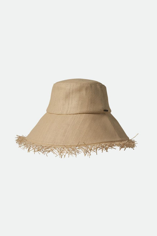 Alice Packable Bucket Hat - Natural/Natural - Wave Riding Vehicles