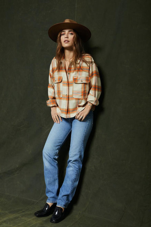 Bowery Women's L/S Flannel - Whitecap - Wave Riding Vehicles