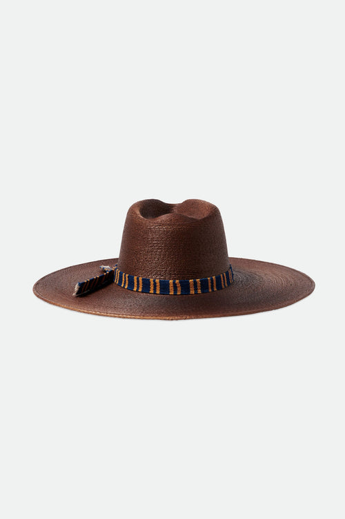 Leigh Straw Fedora - Brown - Wave Riding Vehicles