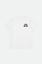 Fairview S/S Tailored Tee - White - Wave Riding Vehicles