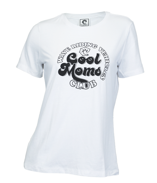 Cool Moms Club Ladies S/S T-Shirt - Wave Riding Vehicles