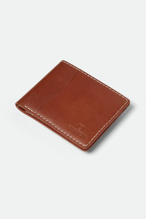 Traditional Leather Wallet - Brown - Wave Riding Vehicles