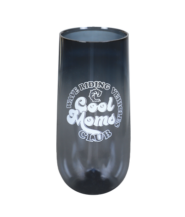 Cool Moms Club Champagne Flute - Wave Riding Vehicles