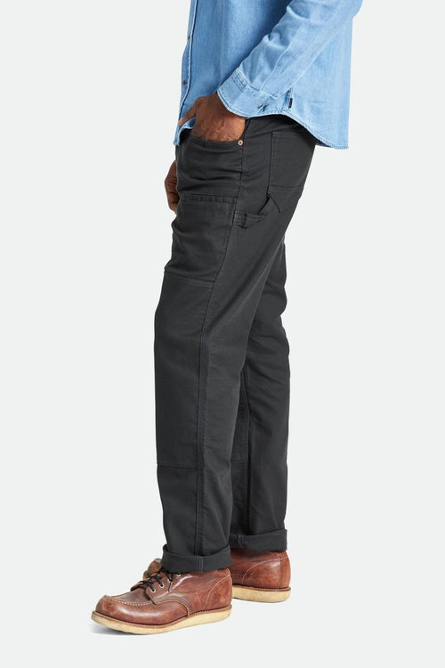 Builders Carpenter Stretch Pant - Washed Black - Wave Riding Vehicles