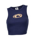 Gidget Ladies Crop Tank Top - Wave Riding Vehicles