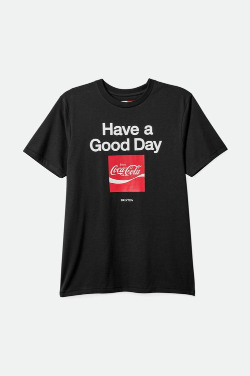 Coca-Cola Good Day S/S Tailored Tee - Black