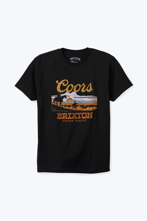 Coors Sunset S/S Standard Tee - Black - Wave Riding Vehicles