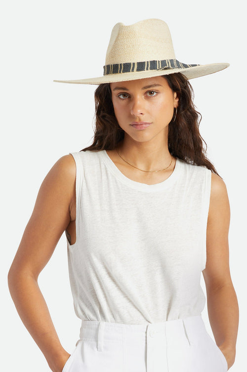 Leigh Straw Fedora - Natural - Wave Riding Vehicles