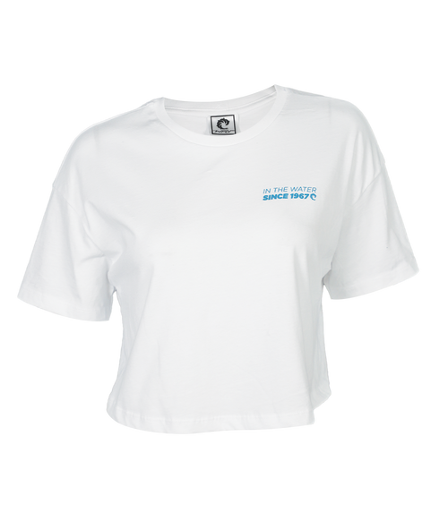 Splash Ladies Crop S/S T-Shirt - Wave Riding Vehicles