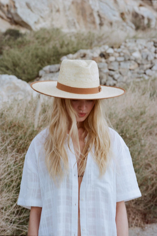Jo Straw Rancher Hat Limited - Natural - Wave Riding Vehicles