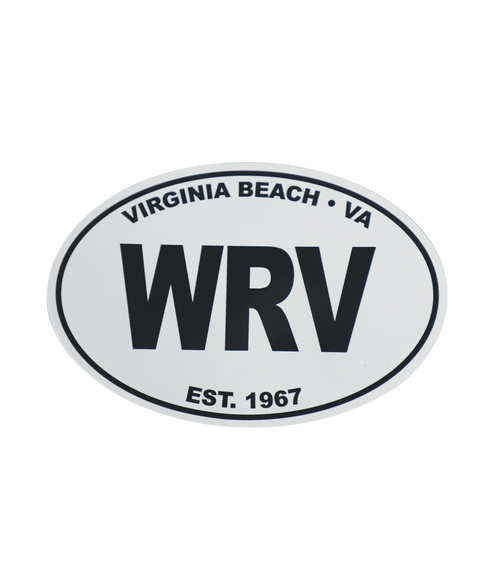 WRV Euro Oval Decal - Wave Riding Vehicles