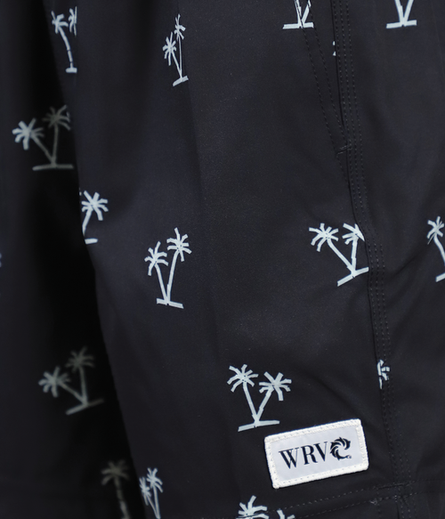 Palm Tree Youth Volley Shorts - Wave Riding Vehicles