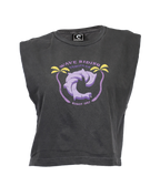 Ladies Purple Haze Crop Tank - Wave Riding Vehicles