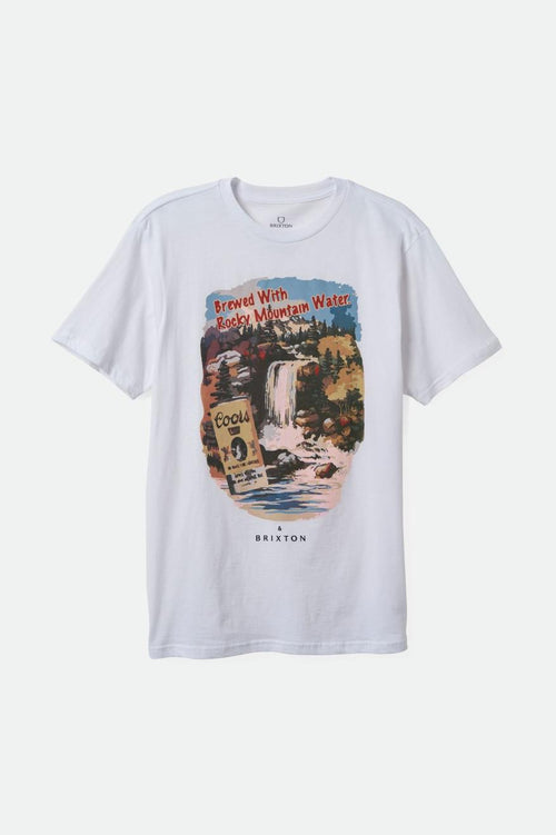 Coors Spring S/S Tailored Tee - White - Wave Riding Vehicles