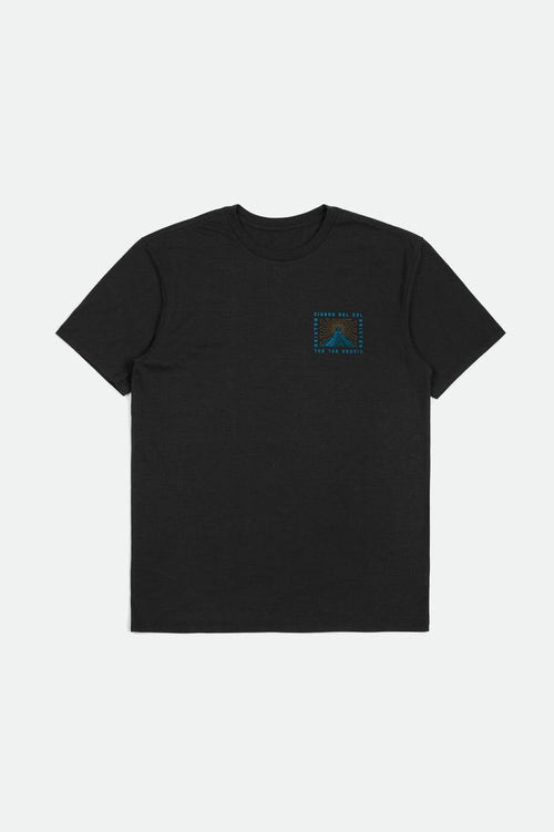 Del Sol S/S Tailored Tee - Black - Wave Riding Vehicles