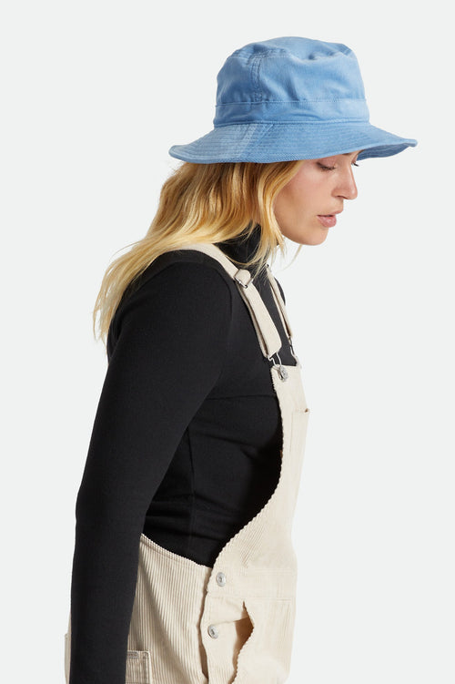 Petra Packable Bucket Hat - Casa Blanca Blue