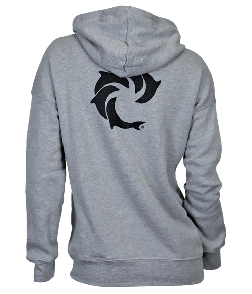 Solid Ladies P/O Hooded Sweatshirt - Wave Riding Vehicles