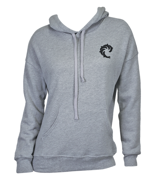 Solid Ladies P/O Hooded Sweatshirt - Wave Riding Vehicles