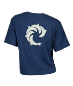 Solid Ladies S/S Crop T-Shirt - Wave Riding Vehicles