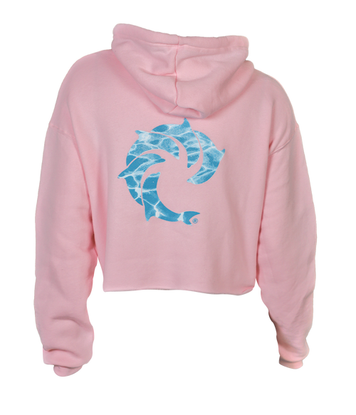 Splash Ladies Crop P/O Hooded Sweatshirt - Wave Riding Vehicles