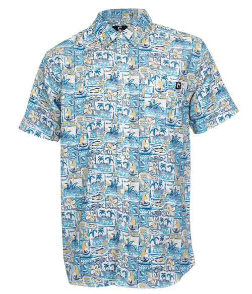 Sunset S/S Woven - Wave Riding Vehicles