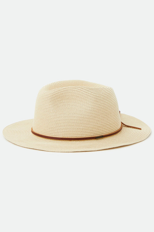 Wesley Straw Packable Fedora - Copper - Wave Riding Vehicles