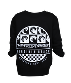 VB Wall Toddler Crew Sweatshirt - Wave Riding Vehicles
