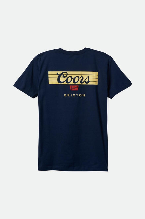 Coors Bar S/S Standard Tee - Navy