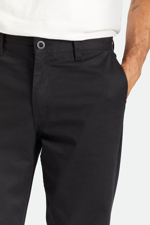 Choice Chino Relaxed Pant - Black - Wave Riding Vehicles