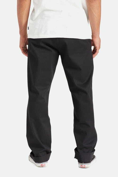 Choice Chino Relaxed Pant - Black - Wave Riding Vehicles