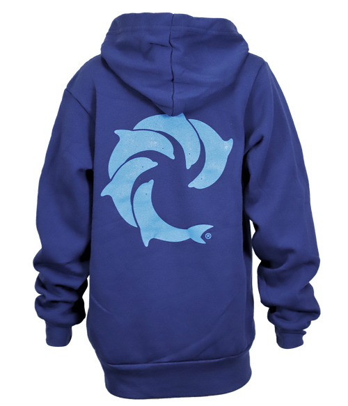 Solid Toddler Zip Hooded Sweatshirt - Wave Riding Vehicles