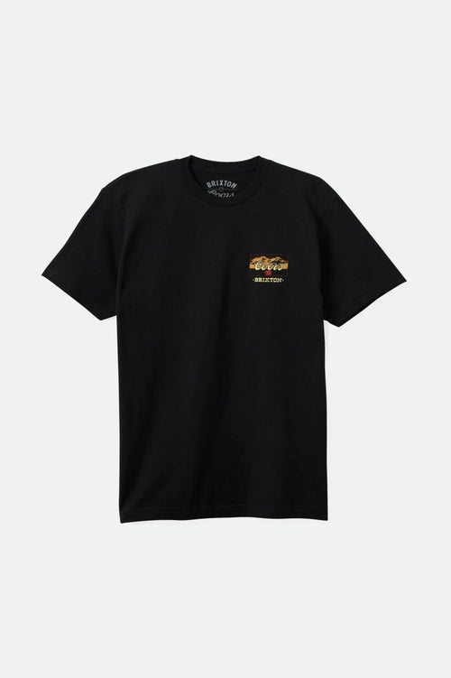 Coors Mirror S/S Standard Tee - Black - Wave Riding Vehicles