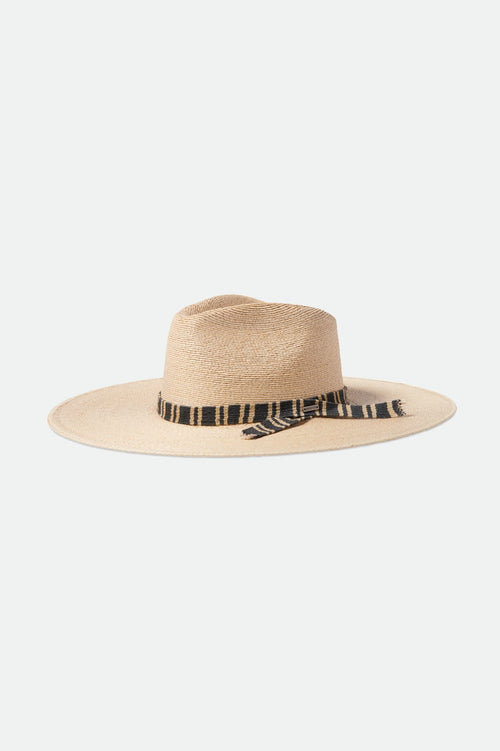 Leigh Straw Fedora - Natural - Wave Riding Vehicles