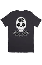 AF APQ-3319731S5A0LLS AND ROSES TEE DK GREY (embroidered on front) - Wave Riding Vehicles