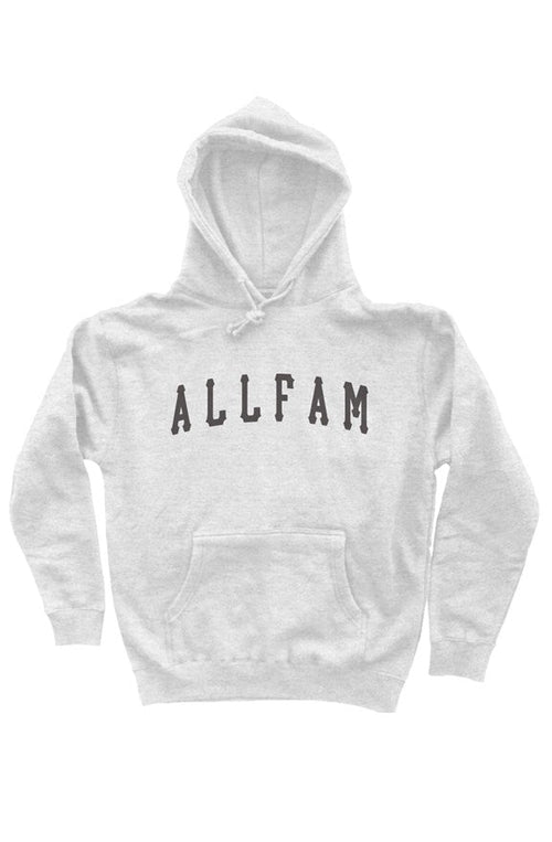 ALLFAM BALLERS HOODIE GRY/BLT - Wave Riding Vehicles